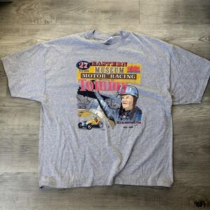 Vintage 2001 Eastern Museum Motor Racing Shirt Mens 2XL Gray Hanes